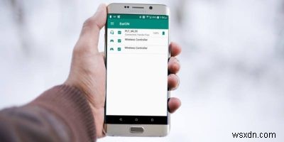 AndroidでペアリングしたBluetoothアクセサリのバッテリー残量を確認する方法