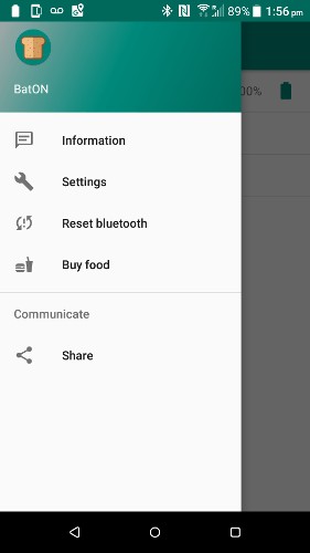 AndroidでペアリングしたBluetoothアクセサリのバッテリー残量を確認する方法
