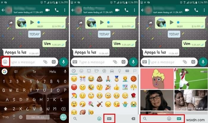 WhatsAppでGIFを作成・検索・送信する完全ガイド
