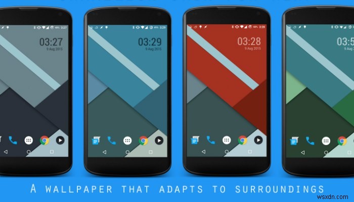 あなたのAndroidスマホに彩りを添える、個性派壁紙アプリ5選