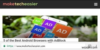 AndroidでChromeのアドレスバーを画面下部に移動する方法