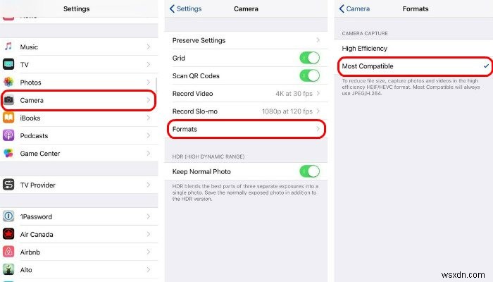 iPhoneでHEIF・HEVCの代わりにJPG・MP4を使う方法【設定手順を解説】