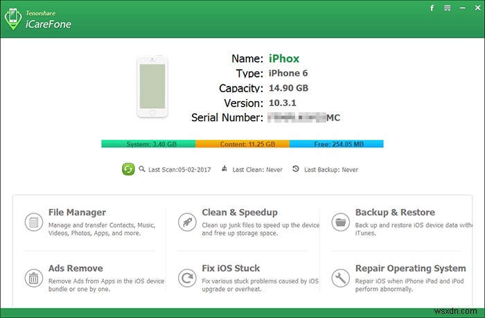 iCareFoneを使ってWindows PCでiPhoneをバックアップ・管理する方法