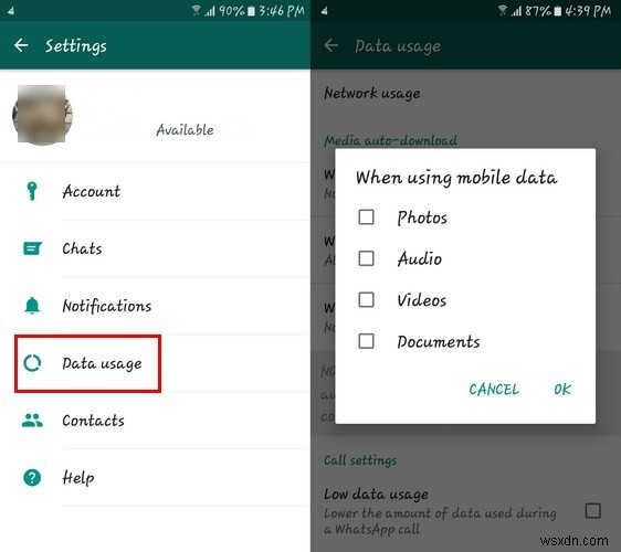WhatsAppのモバイルデータ通信量を節約する方法!知っておきたい設定テクニック