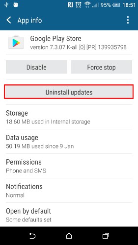 「com.google.process.gappsが停止しました」エラーの対処法【Android】