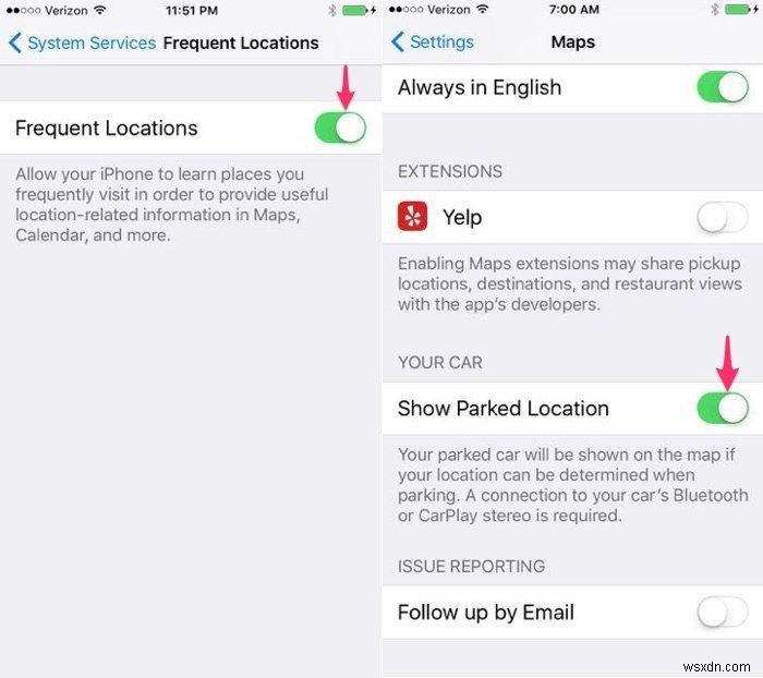 iOS 10で駐車した場所を簡単に見つける方法|iPhoneの「駐車位置を表示」機能の使い方