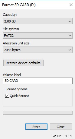 AndroidでSDカードをフォーマットできないときの対処法