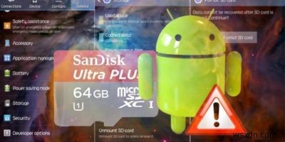 AndroidでSDカードをフォーマットできないときの対処法