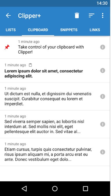Androidのクリップボードをもっと快適に!おすすめクリップボード管理アプリ4選