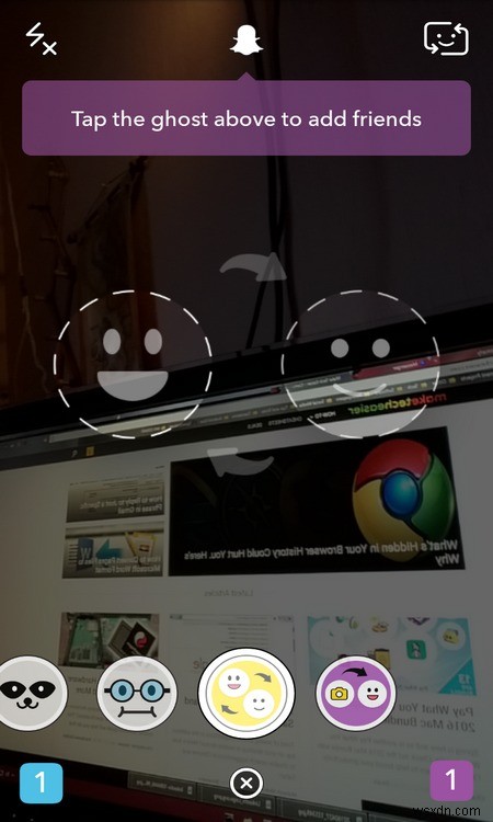 Snapchatのフェイススワップの使い方!写真の保存方法も徹底解説