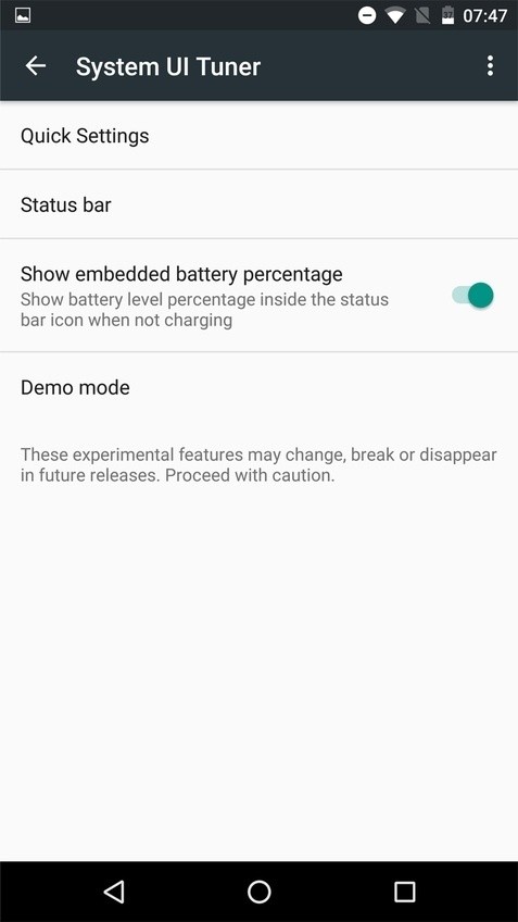 Android 6.0 Marshmallowで「システムUIチューナー」を有効化してUIを自由にカスタマイズする方法