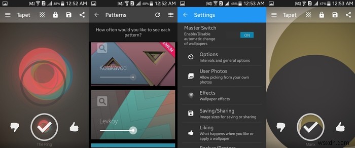 スマホの壁紙が無限に!毎日新鮮な壁紙を自動生成できるAndroidアプリ4選