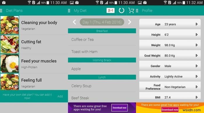 余分な体重を落としたい方必見!おすすめAndroidダイエットアプリ4選