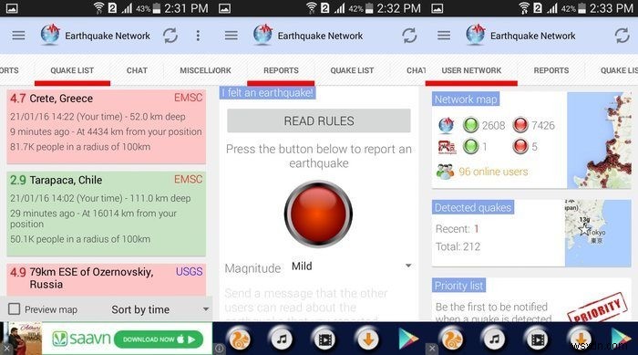 地震の早期警報を受け取れるおすすめアプリ4選(Android・iOS対応)