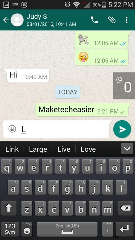 【WhatsApp】「Chat Helper」で未読メッセージ件数を一目で確認する方法