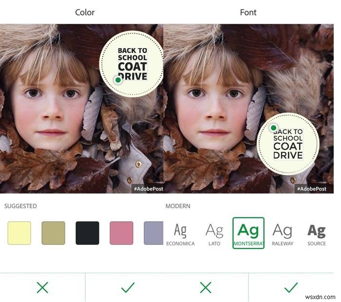 iOSアプリ「Adobe Post」の使い方|SNS映えする画像を数秒で作成する方法