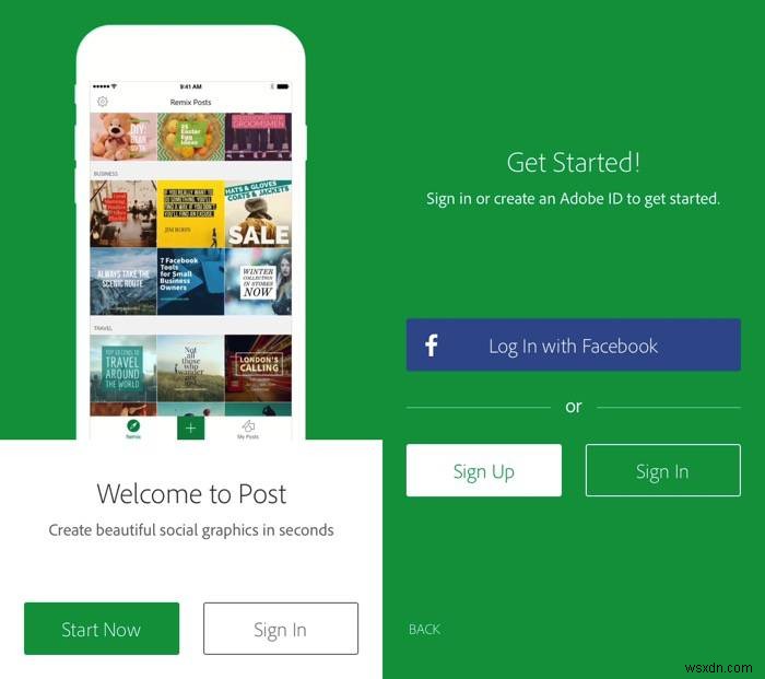 iOSアプリ「Adobe Post」の使い方|SNS映えする画像を数秒で作成する方法