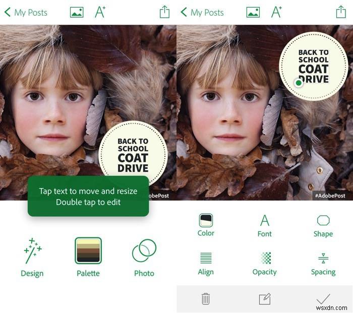 iOSアプリ「Adobe Post」の使い方|SNS映えする画像を数秒で作成する方法