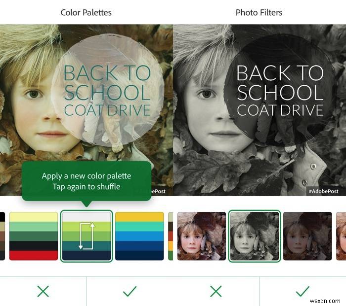 iOSアプリ「Adobe Post」の使い方|SNS映えする画像を数秒で作成する方法