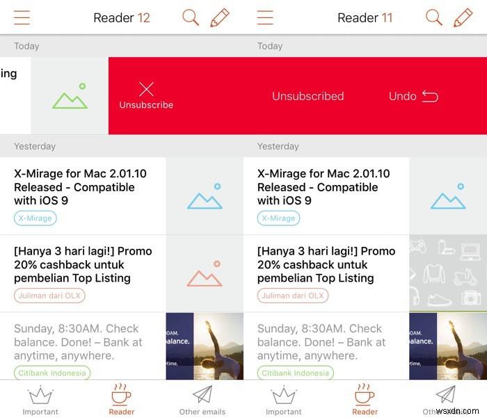 Gmail用メールクライアント「Mailburn」でニュースレターの購読を簡単に解除【iOS】
