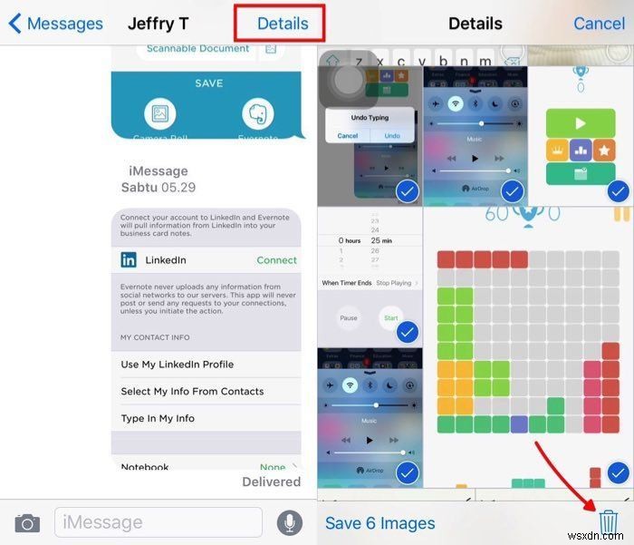 【iOS 9】「メッセージ」の画像をまとめて削除してiPhoneの空き容量を増やす方法