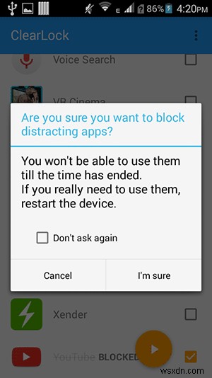 Androidで気が散るアプリをブロックする方法【ClearLockの使い方】