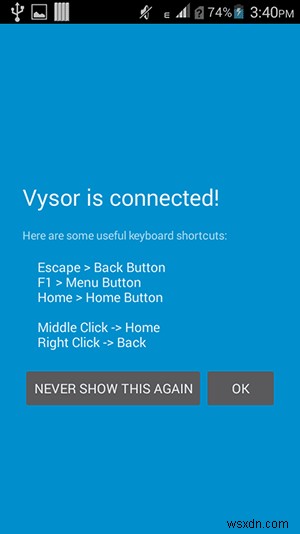 PCからAndroidスマホを完全操作できる無料アプリ「Vysor」の使い方