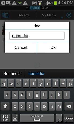 【Android】ギャラリーアプリに特定のフォルダを表示させない2つの方法