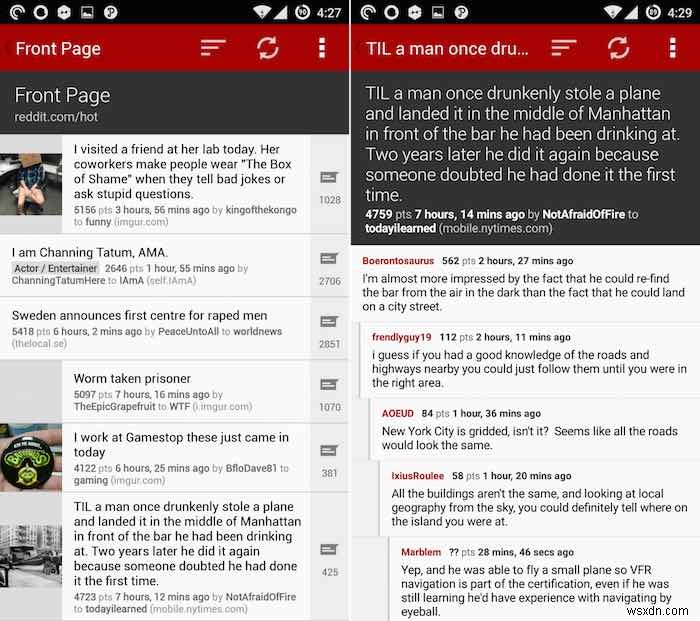 AndroidでRedditを快適に楽しむ!おすすめクライアントアプリ5選