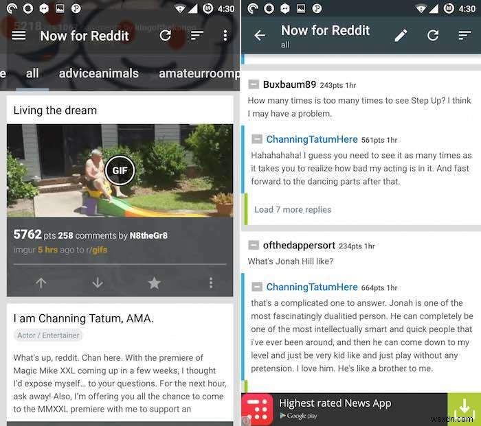 AndroidでRedditを快適に楽しむ!おすすめクライアントアプリ5選