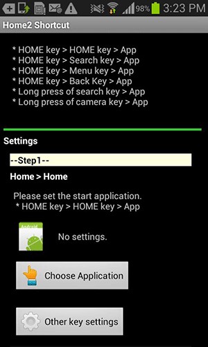 Androidのホームボタンをダブルタップしてカメラを起動する方法