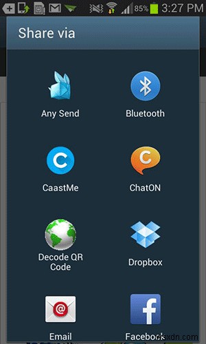 AndroidスマホからPCのデスクトップへリンクを簡単に共有する方法