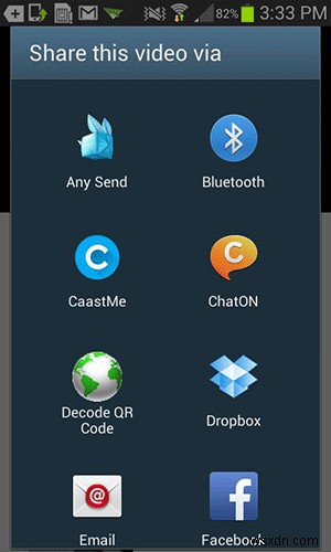 AndroidスマホからPCのデスクトップへリンクを簡単に共有する方法