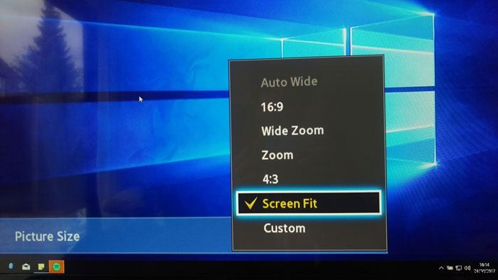 テレビとPCをつないだときのオーバースキャン・アンダースキャンを解消する方法