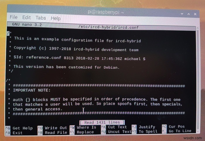 Raspberry PiをIRCサーバーとして活用する方法