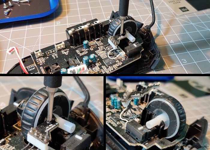故障したゲーミングマウスのマイクロスイッチ交換ガイド|はんだ付けの手順を画像付きで徹底解説