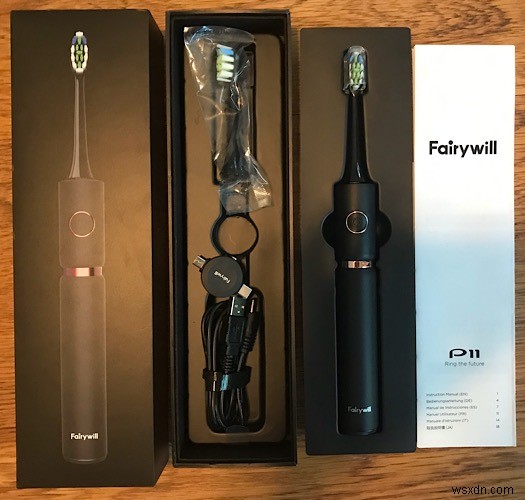 Fairywill Ring電動歯ブラシレビュー｜毎日の歯磨きをハイテク＆美しく（プレゼント付き）