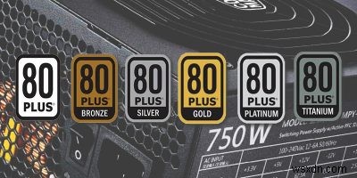 80 PLUS認証の定格と意味を徹底解説｜電源選びで失敗しないための基礎知識