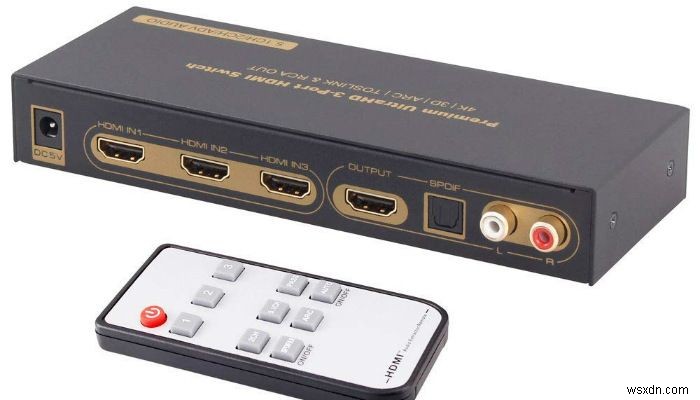 複数のHDMI機器を1台のテレビにつなぐ!おすすめHDMIセレクター5選