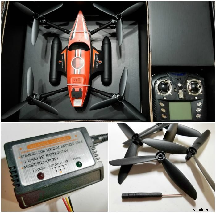 WLtoys Q353 陸・海・空トリプル対応クアッドコプター徹底レビュー|1台で3役をこなす多用途ドローン