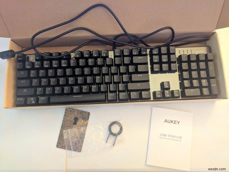 【レビュー&プレゼント】AUKEY KM-G3メカニカルゲーミングキーボードの実力を徹底解説