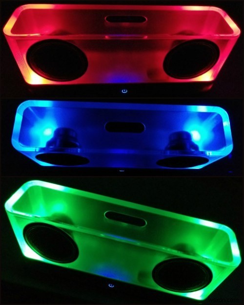 Elegiant透明Bluetoothスピーカー徹底レビュー｜迫力の重低音とLEDイルミネーションが魅力的な一台