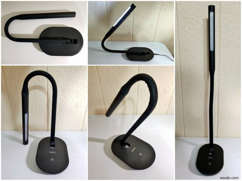 360°フレキシブルネックと3段階タッチ調光を備えたAglaiaデスクランプ「LT-T5」レビュー