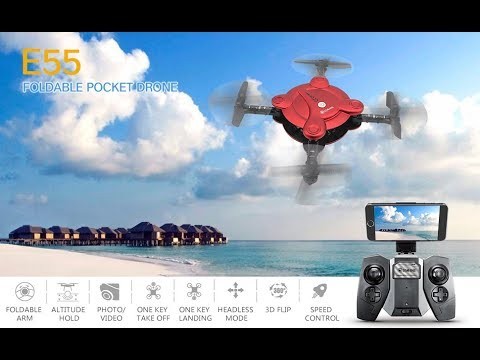 カメラ搭載のEachine E55 ミニナノクアッドコプター徹底レビュー – 手のひらサイズドローンの実力とは