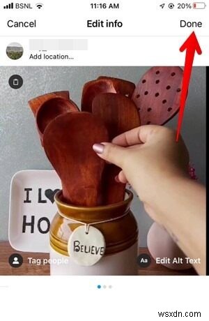 Instagramのカルーセル投稿やストーリーから1枚だけ写真を削除する方法