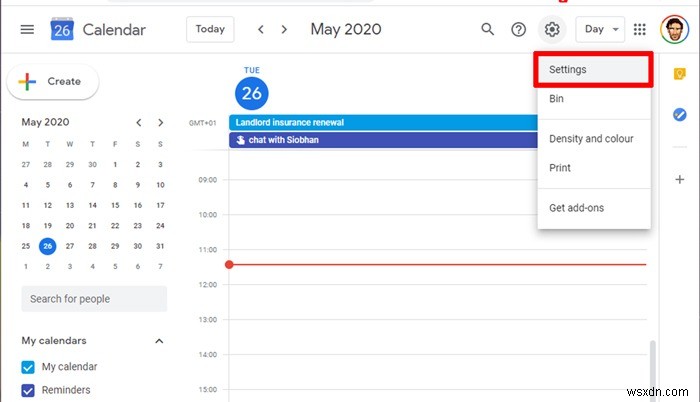 Googleカレンダーで月の満ち欠け(月相)を表示する方法