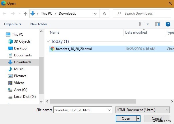 Microsoft Edgeでお気に入り(ブックマーク)をインポート・エクスポートする完全ガイド