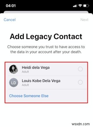 iCloudでレガシー連絡先を設定する方法とGoogle非アクティブアカウントマネージャーの使い方