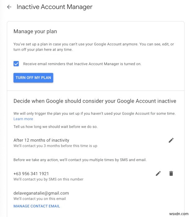 iCloudでレガシー連絡先を設定する方法とGoogle非アクティブアカウントマネージャーの使い方