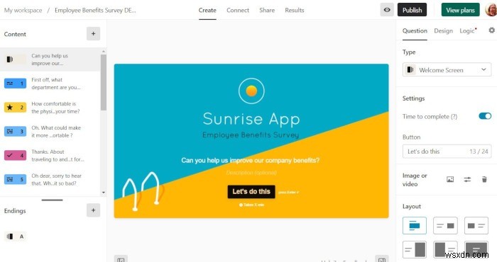 Googleフォームの代わりに使える無料オンラインフォーム作成ツール6選